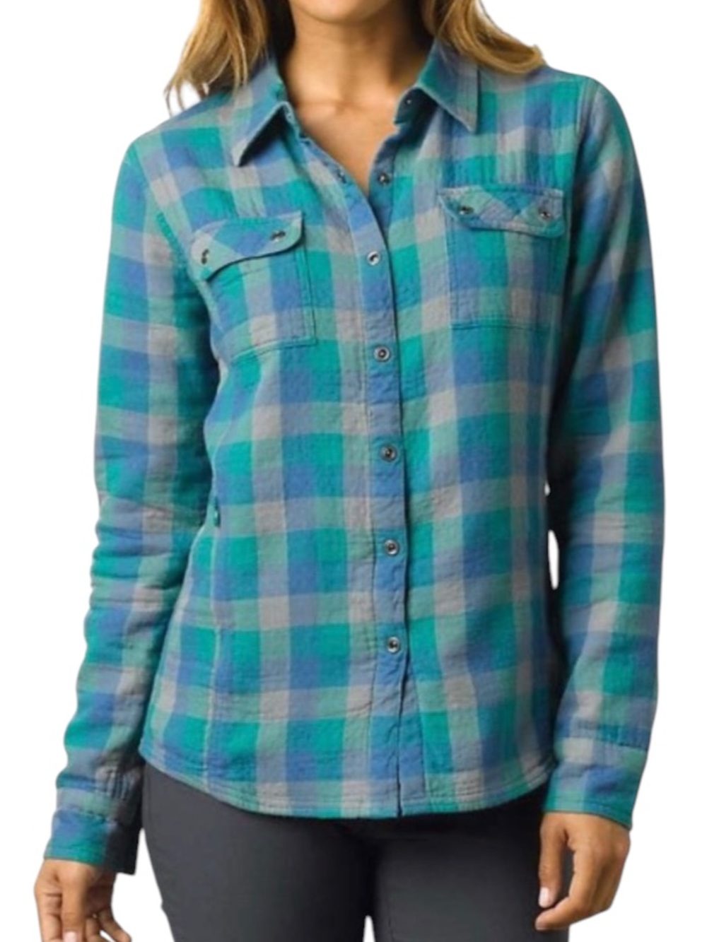 Prana Bridget Plaid Lined Shirt